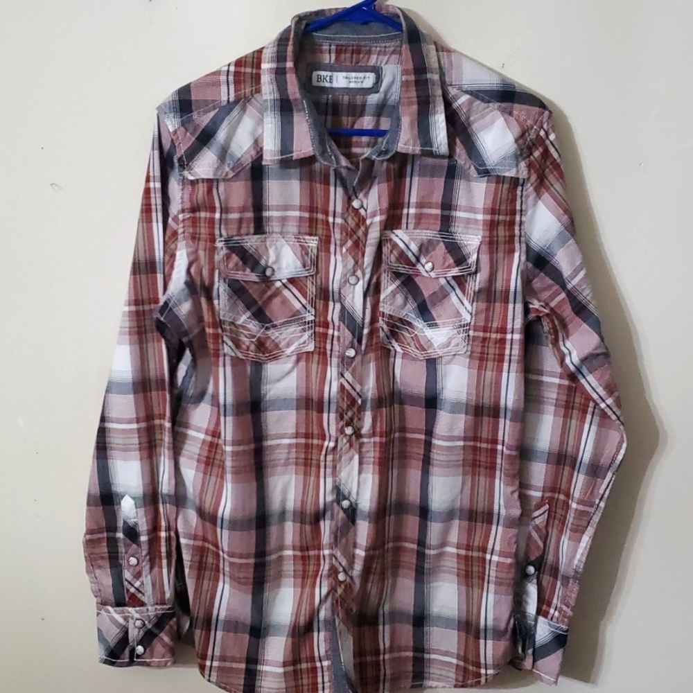 Buckle | Men's Button Up Shirt | Medium